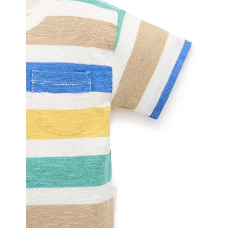 Purebaby Striped Relaxed Tee image number 3